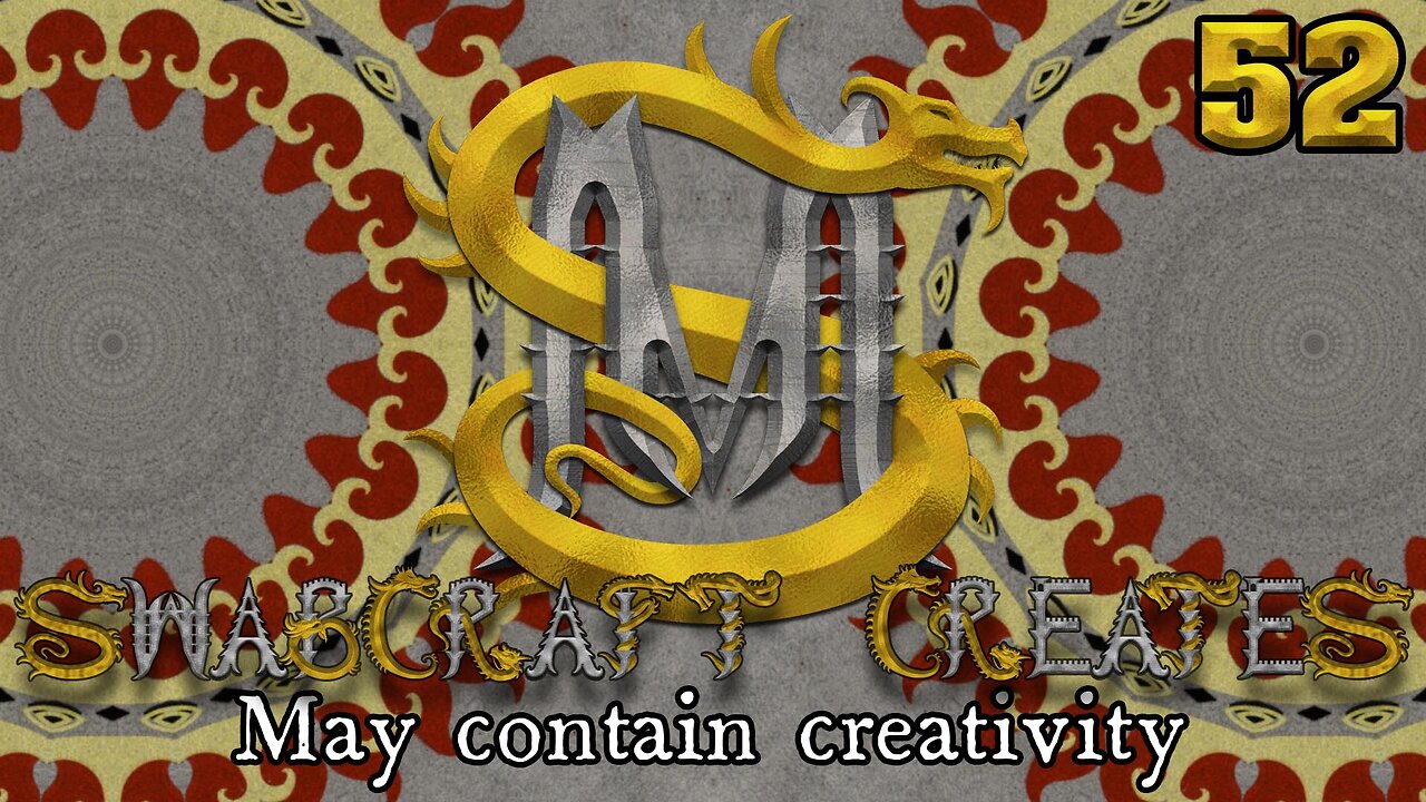 Working on Vector Art -Fantasy Design for POD- Creating with Swabcraft 52