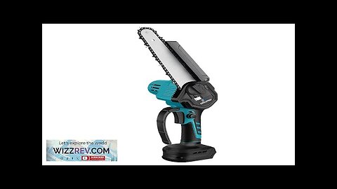 Drillpro 8-Inch Brushless Electric Chainsaw Cordless Rechargeable Fast-Cutting Woodworking Review