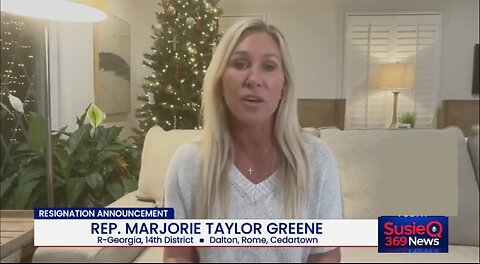 Rep. Greene Announces Her Resignation From Congress