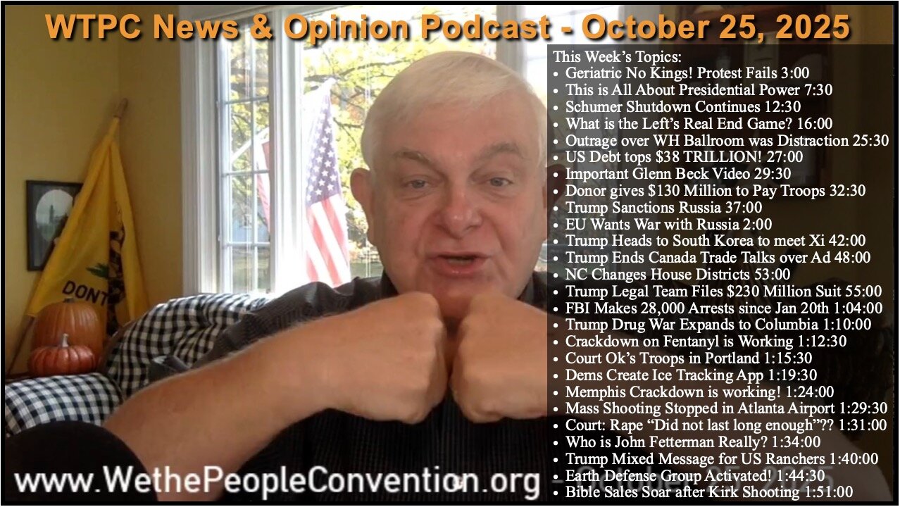 We the People Convention Weekly News & Opinion 10-25-25
