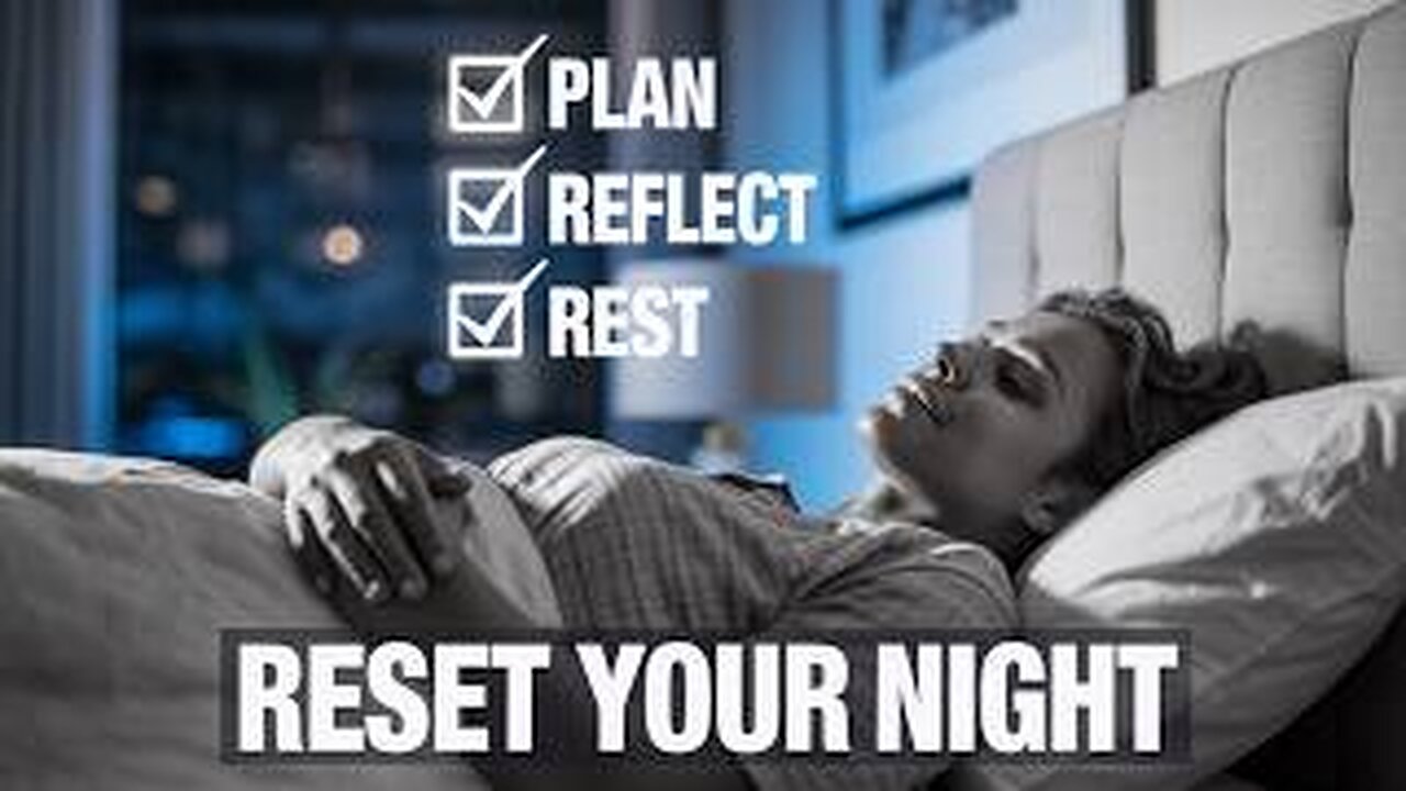 Your Nightly Reset Routine: Prepare for Tomorrow's Success #nightlyroutine #evening #reset