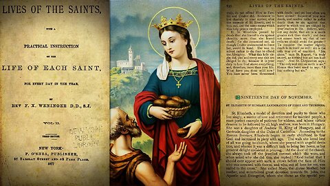 St Elizabeth of Hungary {November 19} 📖🎧