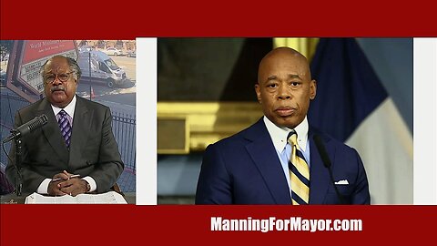 Eric Adams Love NY and Endorse Pastor Manning