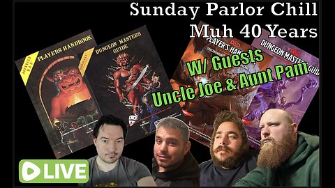 Sunday Parlor Chill: Muh 40 Years!