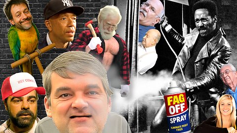 Scorpio is yet again surrounded by F@GGOTS & that annoying ass parrot w/tourette's!