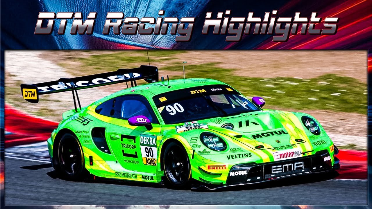Unbelievable DTM Racing Highlights – Speed, Power & Precision!