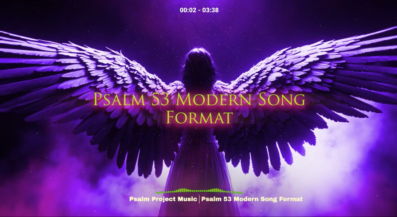 🎵 Psalm 53 Modern Song Format – Official Lyric Video