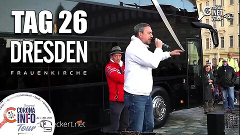 CORONA INFO Tour - Dresden Frauenkirche | 2020-11-08 - Tag 26