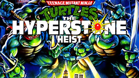 TMNT: The Hyperstone Heist (Genesis) Hard difficulty - No deaths