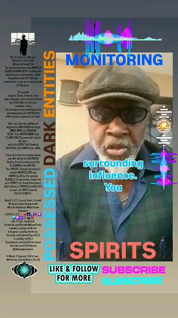 ▪︎MONITORING SPIRITS/POSSESSED DARK ENTITIES▪︎