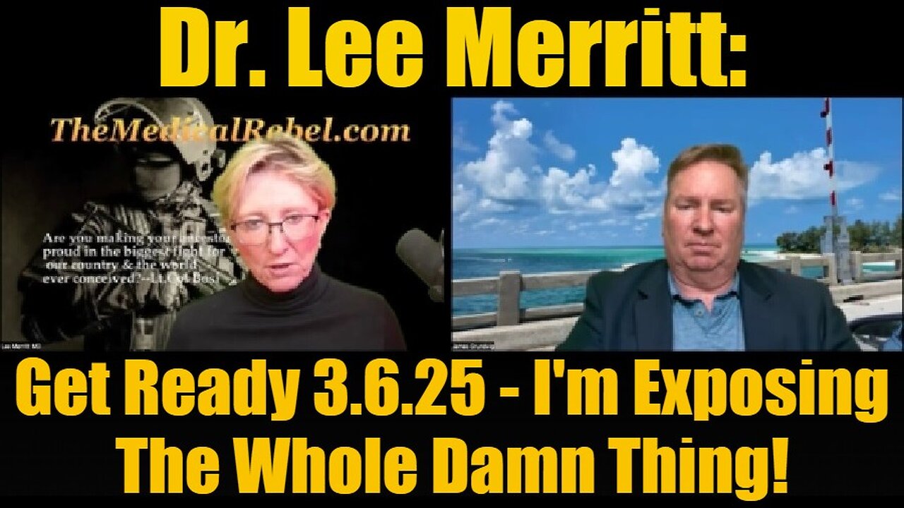 Dr. Lee Merritt: Get Ready 3.6.25 - I'm Exposing The Whole Damn Thing!