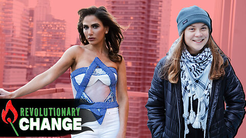 Zionist Lizzy Savetsky CAUGHT Sabotaging Greta Thunberg For Israel