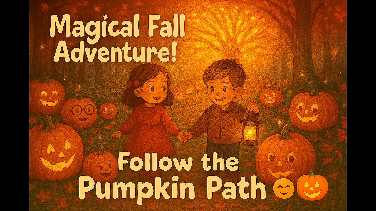 The Pumpkin Path Adventure | A Magical Fall Story for Kids 🍂✨
