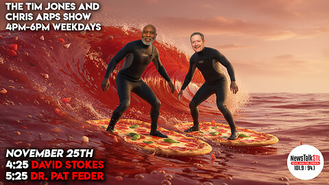 The Tim Jones and Chris Arps Show 11.25.2025 David Stokes | Dr. Pat Feder