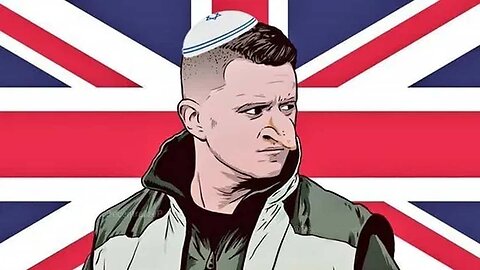 "Israel-First" Tommy "Talmud" Robinson cries on camera after watching Oct 7th footage 😭✡️