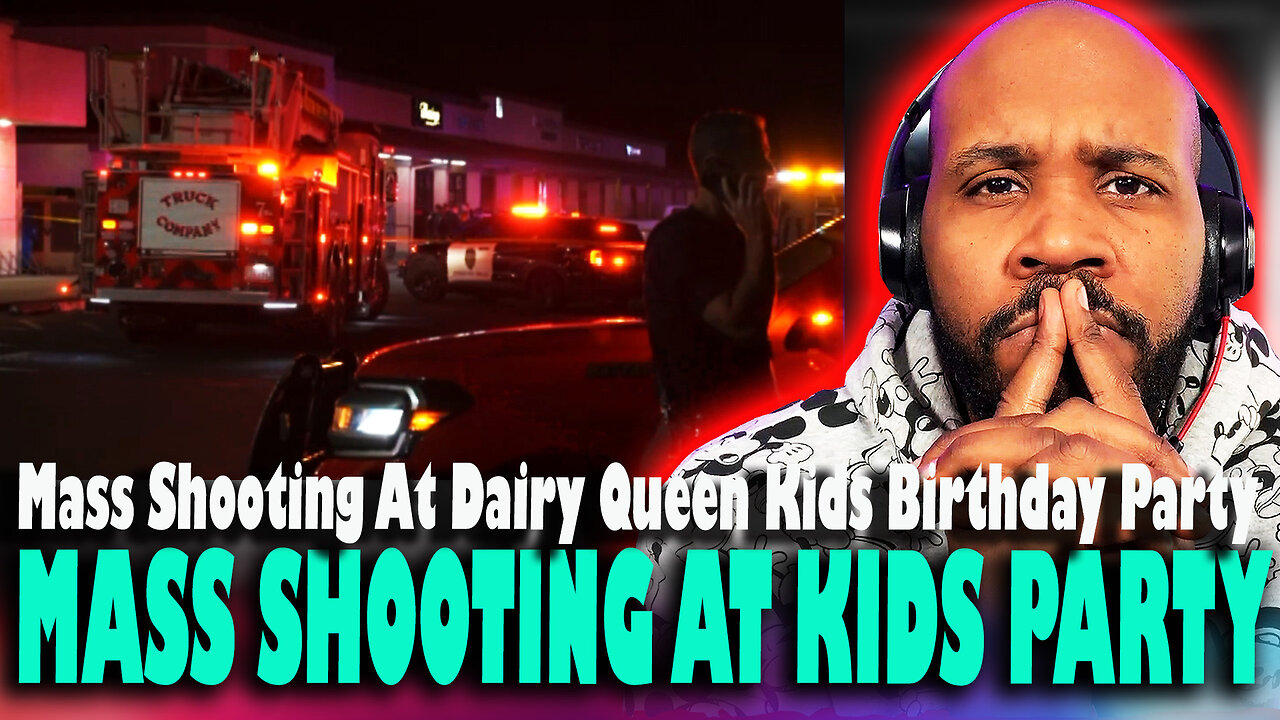 MASS SHOOTING! Multiple Sh*t 4 Dead At Children's Birthday Party Stockton California