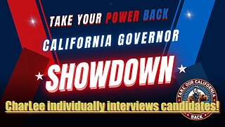 CharLee Simons backstage at the 2025 CA GOVERNOR SHOWDOWN