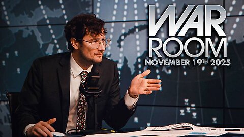 War Room WEDNESDAY FULL SHOW 11/19/25