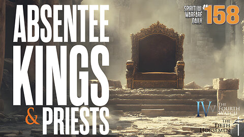 Absentee kings & priests - the tragedy, irony and apostasy of Big Evangelical