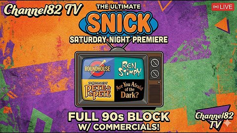 Channel82 TV Presents: The Ultimate SNICK Saturday Night Premiere
