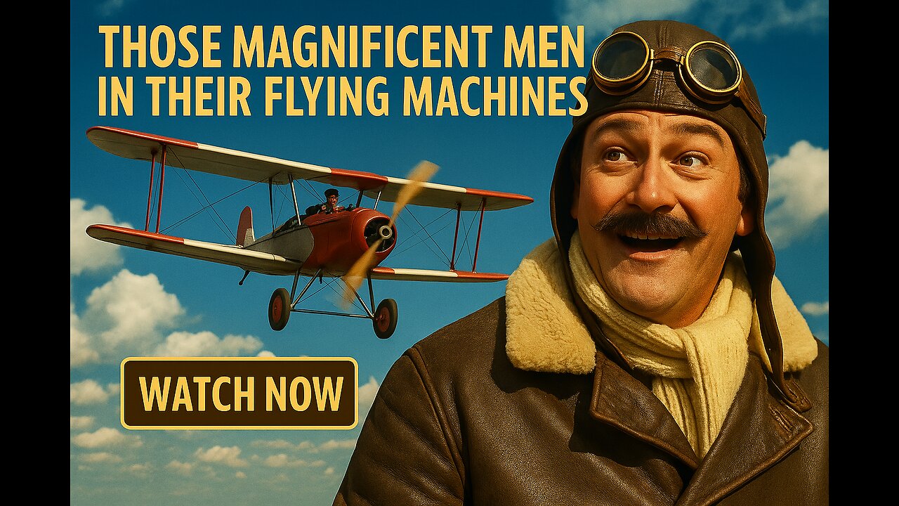 Those Magnificent Men in Their Flying Machines | FULL MOVIE | Classic Comedy Adventure – Watch Now