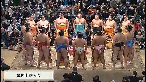 Sumo 2025.1 Day 14 Makuuchi