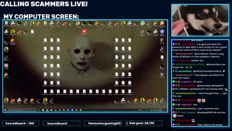 Scammers VS HAUNTED Computer!