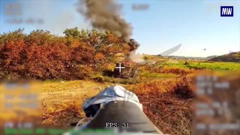 Destruction of Ukrainian BMP-3 by Rubikon FPV Drones