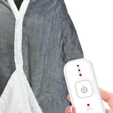 Wearable Heated Blanket Shawl ~ even has pockets ~ machine washable #cybermonday #blackfriday #gift