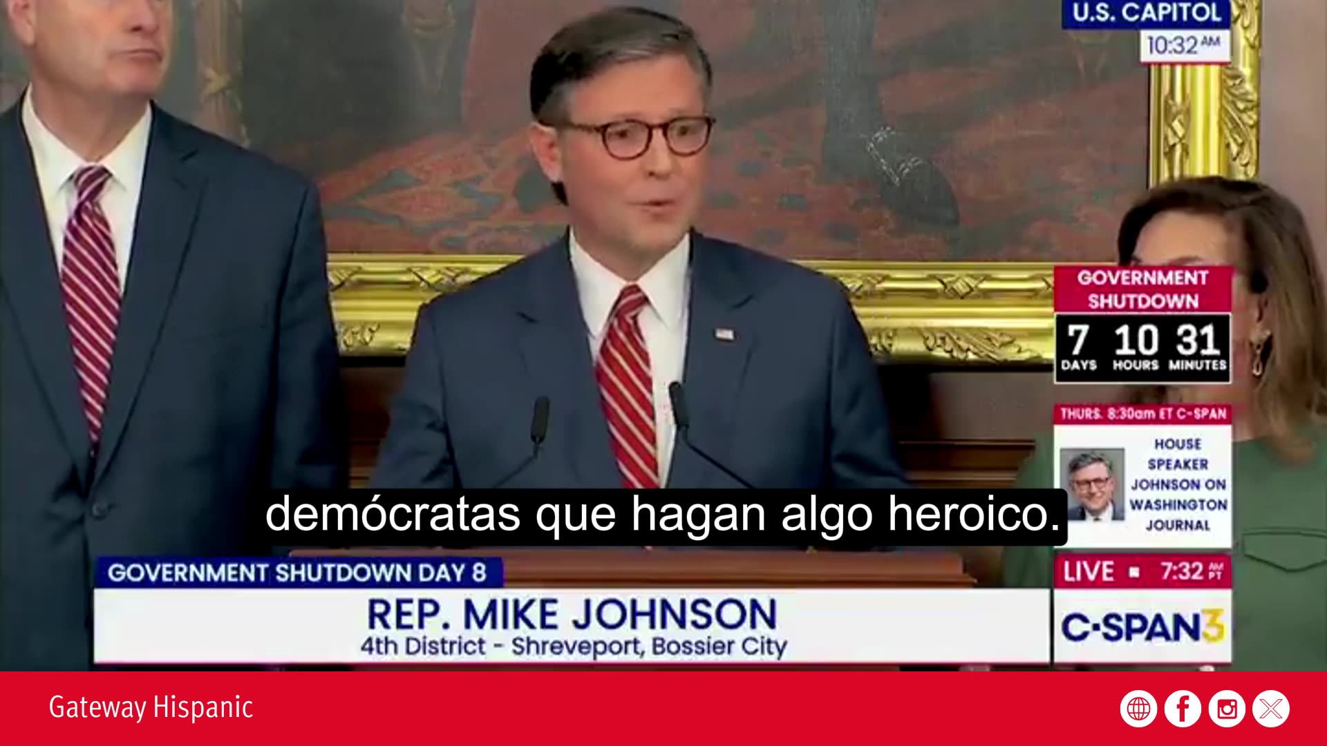 Speaker Johnson: We are not asking the Democrats to do anything heroic