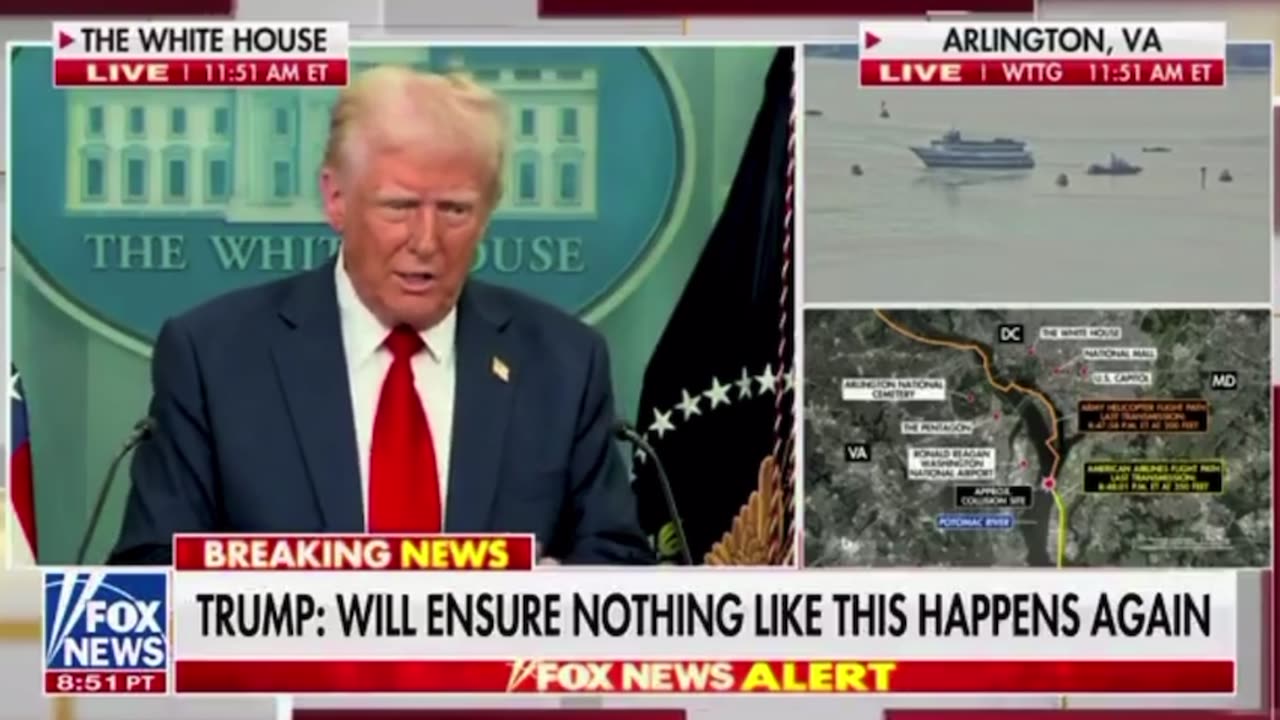 Trump Blames DEI for Airline Crash