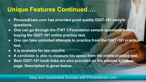 [OGIT-101] Secrets to Success in the Open Group IT4IT 3 Foundation Exam