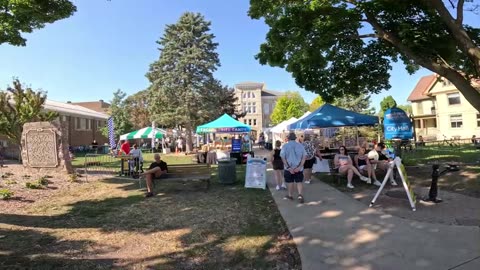 Cedarburg, Wi Oktoberfest Sat 4, 2025 (silent video)