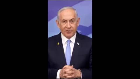 Netanyahu replies to Arrest Warrant from the Hague #netanyahu #hague