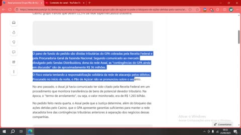 Assaí processa Grupo Pão de Açúcar e pede o bloqueio de ações detidas pelo Casino
