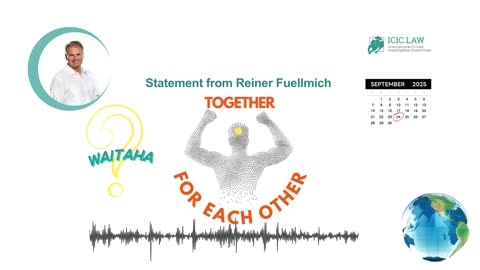 Statement from Dr. Reiner Füllmich, end of September 2025.