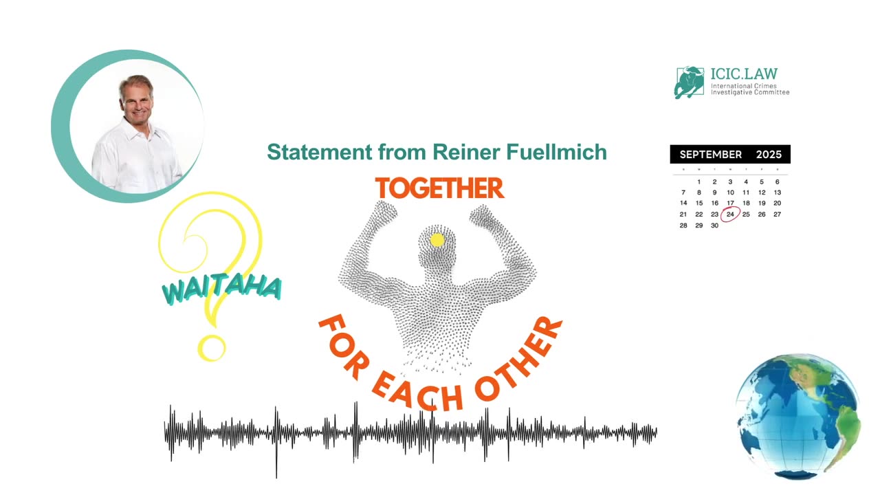 Statement from Dr. Reiner Füllmich, end of September 2025.