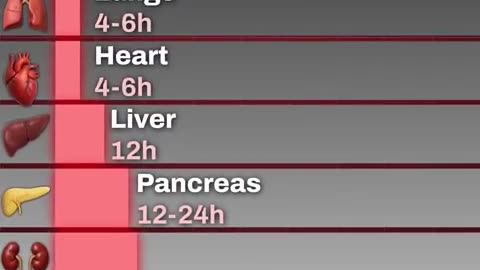 HOW LONG ORGANS SURVIVE AFTER DEATH ?