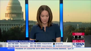 C-SPAN Caller Says Migrant ‘Invaders’ Under Biden Led To Government Shutdown