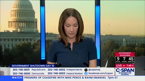 C-SPAN Caller Says Migrant ‘Invaders’ Under Biden Led To Government Shutdown