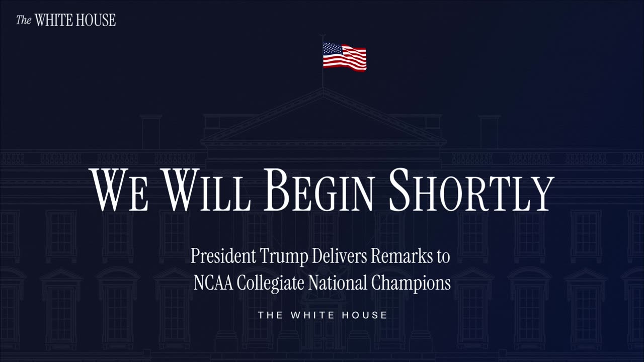 President Trump Delivers Remarks to NCAA Collegiate National Champions