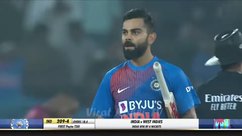 Virat Kohli 94* (50) V/S West Indies 1st T20I 2019 Hyderabad (Ball to Ball)