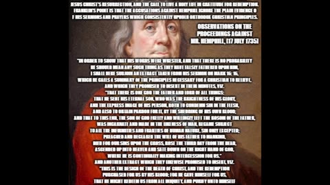 1735.7.17 Benjamin Franklin Observations On The Proceedings Against Mr. Hemphill, 17 July 1735