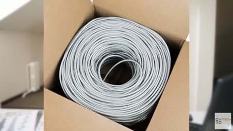 VIVO 500ft Bulk Cat6 Wire, CCA Ethernet Cable, 23 AWG, UTP Pull Box, LAN Network