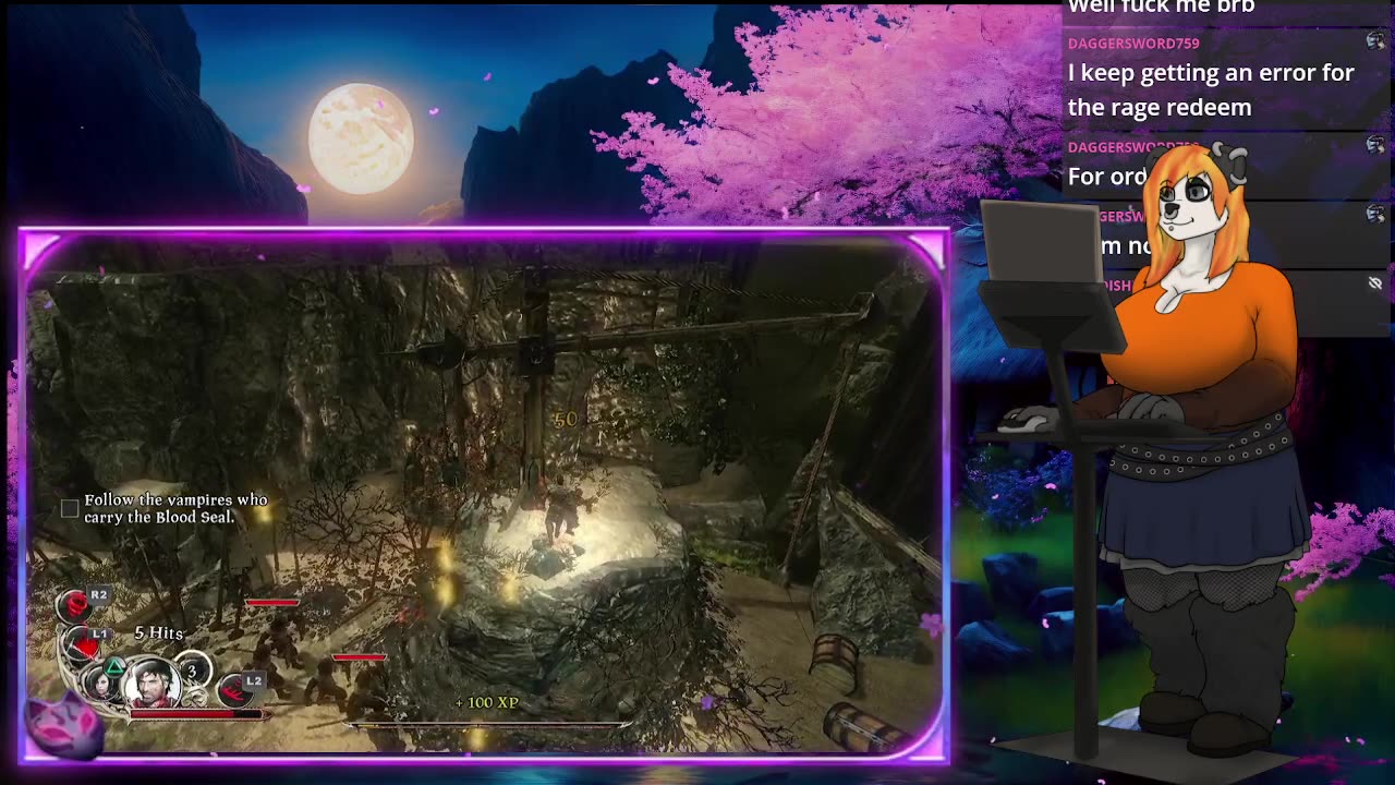 lets play blood knights