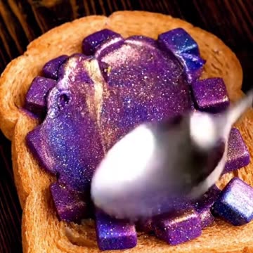 Spreading Strange Butters Onto Toast. Which one is your favorite? #ai #oddlysatisfying #pickone