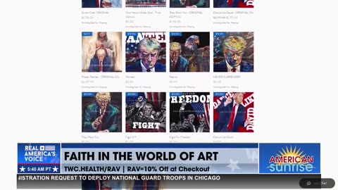 JULIA ROSE ON CHARLIE KIRK-INSPIRED ART