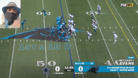 COWBOYS VS PANTHERS DAK PRESCOTT N GEORGE PICKENS HEAD TURNIN PERFORMANCE NOT ENOUGH BRYCE DOWDLE💪🏾🔵