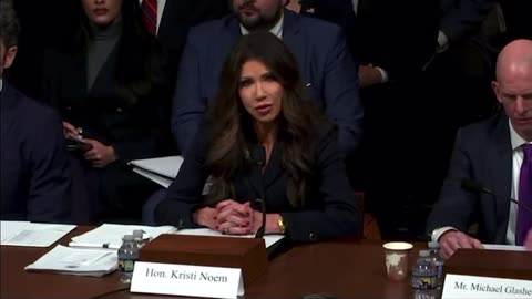 Leftists Interrupt Kristi Noem's Opening Statement in House Homeland Security Committee Hearing