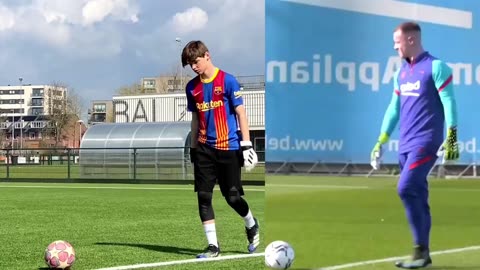 Shocking: RECREATING VIRAL FOOTBALL MOMENTS!! (Best skills)